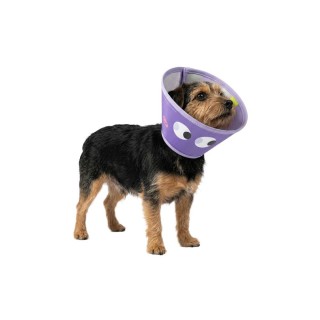 Kołnierz pooperacyjny Fit4Pets na rzep z obszyciem - oczka