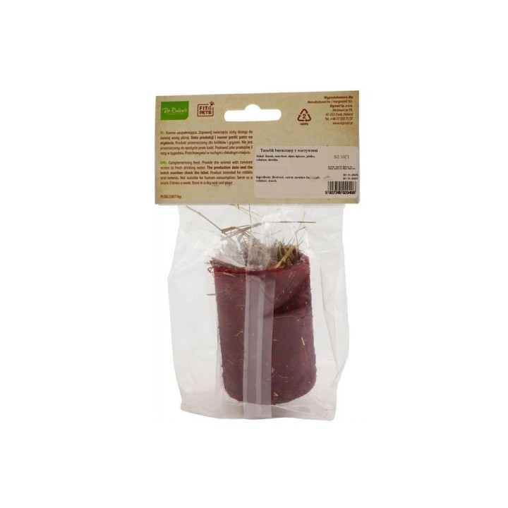 Tunelik buraczany Dr Rodents z warzywami 100g
