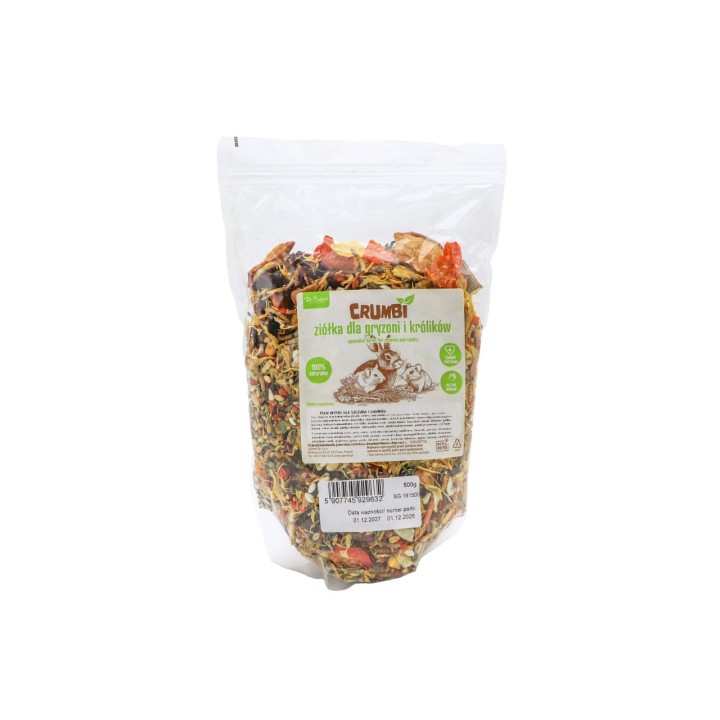 Pełen wypas dla szczura i chomika Dr Rodents 500g