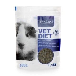 Karma dla świnki morskiej Dr Rodents VetDiet w formie pelletu